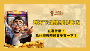 朕天下娛樂提款審核在審什麼？為什麼有時候會多等一下？一次講清楚