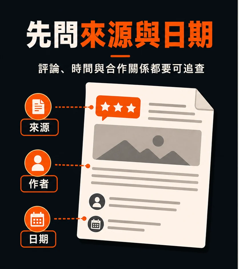 娛樂城評價與推薦內容怎麼驗證?來源、時間、條件與揭露的檢查框架的閱讀順序示意